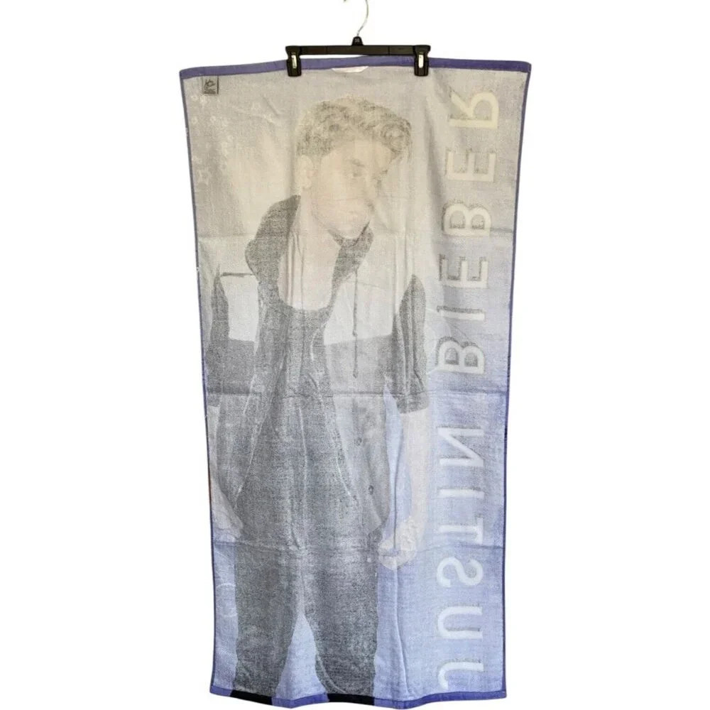 Justin Bieber 2013 Beach Towel Brand New with Tags